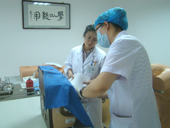 沈红老师在“内科技能”站点